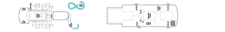 Norwegian Cruise Line Norwegian Escape Deck Plans Deck 19.png